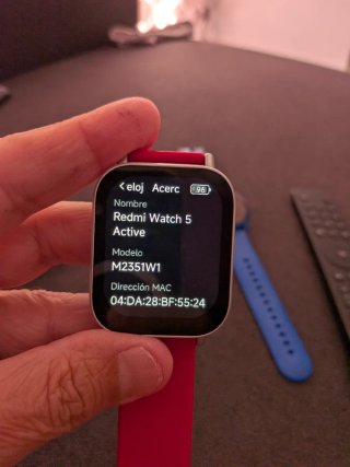 Xiaomi Redmi Watch 5 Active Rojo