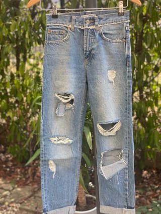 Jeans vita alta Pull&Bear