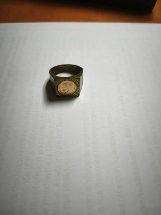 Anillo John F. Kennedy 1917-1963 Plata