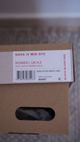 Botas Mammut Nova IV GTX Mujer Talla 40