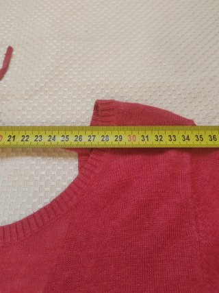 Camiseta lino manga larga IKKS roja