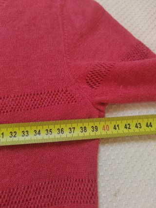 Camiseta lino manga larga IKKS roja