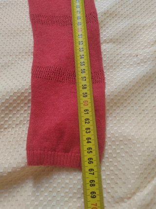 Camiseta lino manga larga IKKS roja