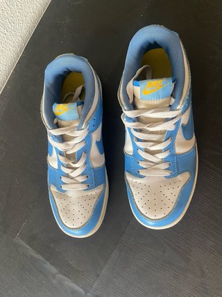 Zapatillas Nike Dunk Azul y Blanco
