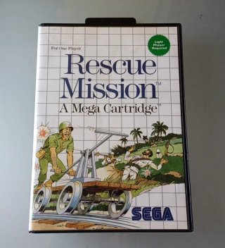 Sega Rescue Mission Master System completo vintage