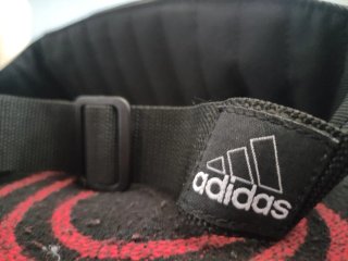Riñonera Adidas Negra y Azul