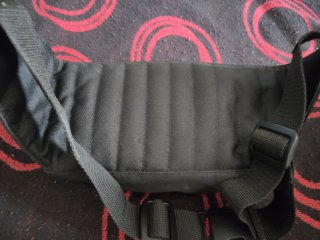 Riñonera Adidas Negra y Azul