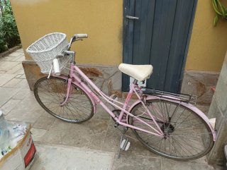 Bicicleta GAC Rosa Mujer Clásica
