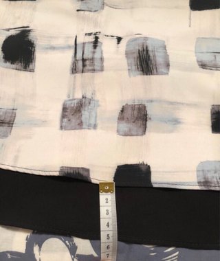Blusa Zara Estampado Pinceladas