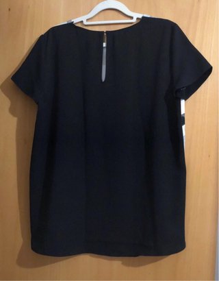 Blusa Zara Estampado Pinceladas