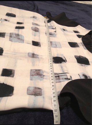 Blusa Zara Estampado Pinceladas