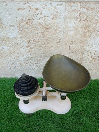 Balanza de cocina vintage inglesa
