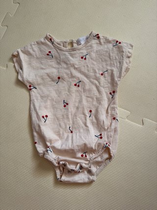 Zara mono bebé cerezas 6-9 meses