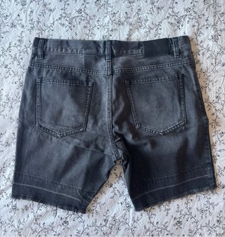 Pantalones cortos H&M Slim Fit negros Talla M
