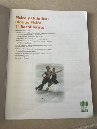 Libros Física y Química 1 Bachillerato