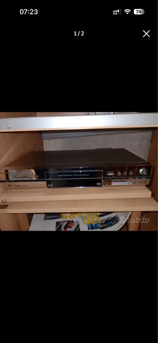 Panasonic Sterò Lettore DVD-HDD