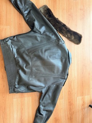 Chaqueta de piel vintage