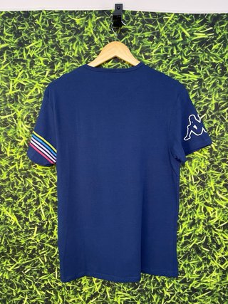 T-shirt Kappa Uomo Blu/Multicolor Taglia XL