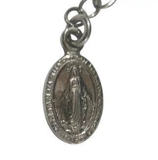 Bracciale Rosario Argento 925 Medaglia Miracolosa