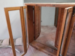 Ventanas de madera francesas