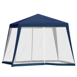Carpa Azul y Transparente