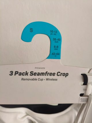 Pack 3 Sujetadores Seamless Primark Talla S