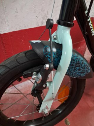 Bicicleta infantil 14'' con barra