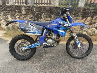 Yamaha WR 250 F Enduro/Motocross Azul
