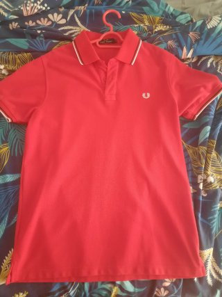 Polo Fred Perry Rojo