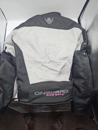 Chaqueta Moto Mujer con Espaldera Carnet A2