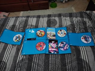 Lote di 6 Giochi Wii U: Mario, Smash Bros.