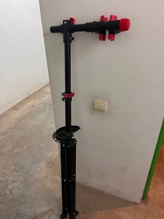 Soporte Reparación Bicicleta Negro