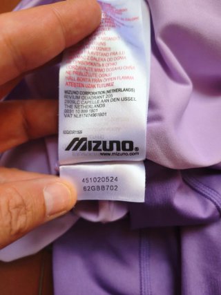 Mizuno pantalone gonna 2in1 taglia M lilla tennis