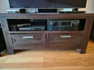 Mesa TV Madera Wengue