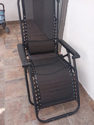 Silla hamaca playa plegable