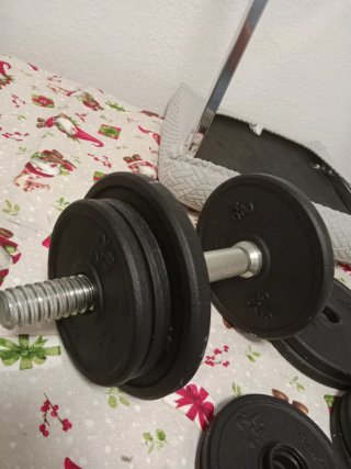 Pesi da palestra e manubri