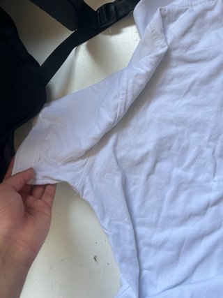 Polo Lacoste Blanco Talla M