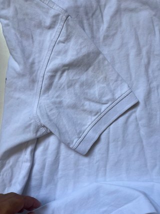 Polo Lacoste Blanco Talla M