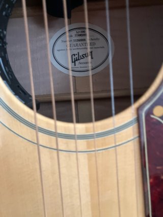 Gibson SJ200 Natural Standard Guitarra