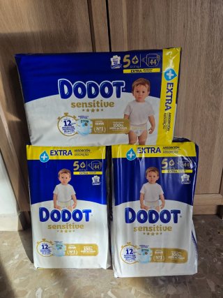 132 Dodot Sensitive Talla 5+