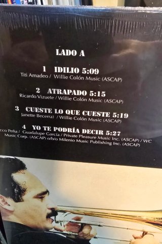 Vinilo Willie Colón - Hecho en Puerto Rico