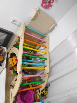 Juego Escalada Montessori Madera 7en1