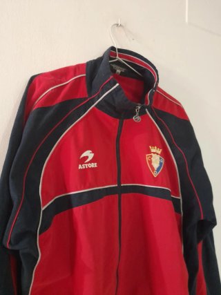 Chaqueta Astore Osasuna Vintage Roja y Negra