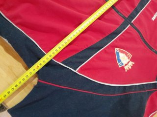 Chaqueta Astore Osasuna Vintage Roja y Negra