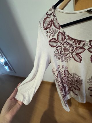 Camiseta Desigual Beige Talla L