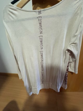 Camiseta Desigual Beige Talla L