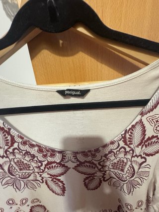Camiseta Desigual Beige Talla L
