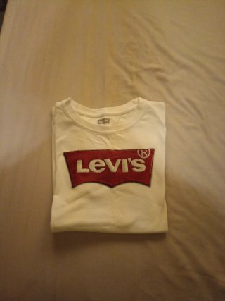 Camiseta Levi's niño blanca