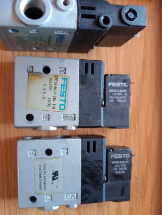 Electroválvula Festo usadas.