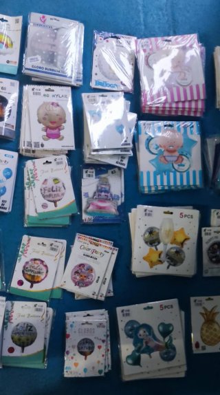 Lote de globos para fiestas